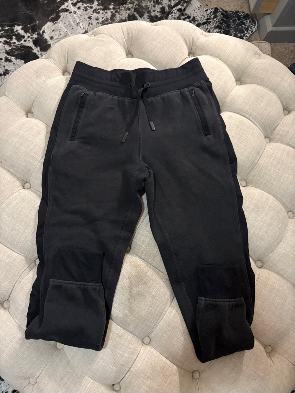 lululemon athletica Black Get Going Joggers with Zipper Pockets